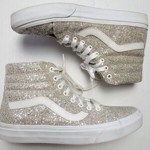 VANS Glitter Old School High Top Sneakers